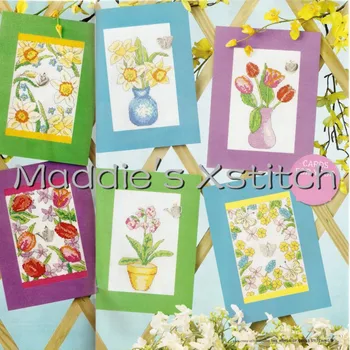 CD57 14ct Cross Stitch Kit Card Package Greeting Card Needlework Counted Cross-Stitching Kits Christmas Gift Flowers Cards
CD57 14ct Cross Stitch Kit Card Package Greeting Card Needlework Counted Cross-Stitching Kits Christmas Gift Flowers Cards