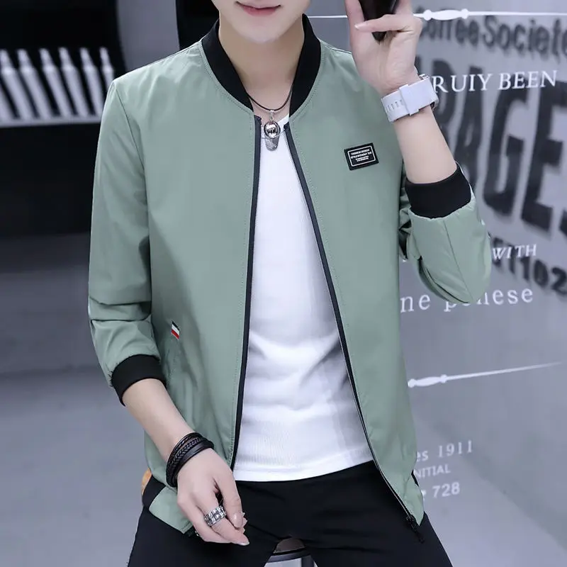 Solid color New 2021 Casual Jacket M-4XL XXXXL Men Spring Autumn Outerwear Mandarin Collar Clothing
Solid color New 2021 Casual Jacket M-4XL XXXXL Men Spring Autumn Outerwear Mandarin Collar Clothing