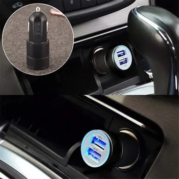 Car Charger USB Vehicle 5V 3.1A Mini Dual 2 Port USB Charger Dual USB Charger Power Adapter For Smart Mobile Phone #30
Car Charger USB Vehicle 5V 3.1A Mini Dual 2 Port USB Charger Dual USB Charger Power Adapter For Smart Mobile Phone #30