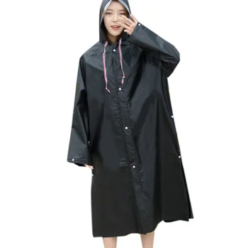 EVA Raincoat Waterproof Rain Poncho with Hoods and Sleeves Reusable Unisex Men Women Long Rain Cape,XXL 
EVA Raincoat Waterproof Rain Poncho with Hoods and Sleeves Reusable Unisex Men Women Long Rain Cape,XXL