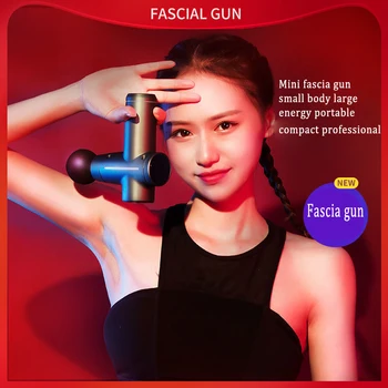 Electric portable mini fascia gun vibration massager small electric multifunctional muscle relaxant massage instrument body
Electric portable mini fascia gun vibration massager small electric multifunctional muscle relaxant massage instrument body