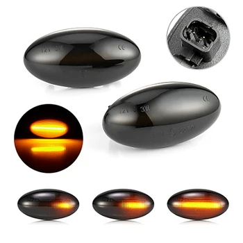 2pcs LED Car Turn Signal Light For Citroen C1 C2 C3 C4 Cactus C5 C6 Xsara N0 N1 N2 Picasso C-rosser Berlingo Jumpy Dynamic Lamp
2pcs LED Car Turn Signal Light For Citroen C1 C2 C3 C4 Cactus C5 C6 Xsara N0 N1 N2 Picasso C-rosser Berlingo Jumpy Dynamic Lamp