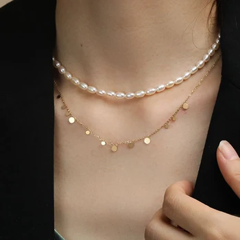 925 Sterling Silver Elegant Round Necklace Simple Multiple Disc Shape Choker Circularity Pendant Party Fine Accessories NK046 
925 Sterling Silver Elegant Round Necklace Simple Multiple Disc Shape Choker Circularity Pendant Party Fine Accessories NK046