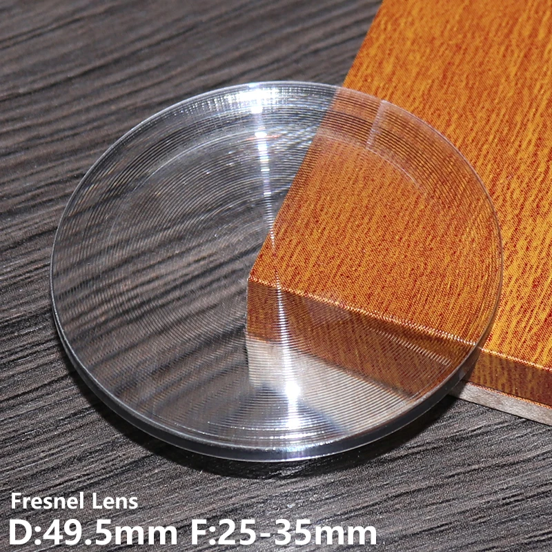 Линза Френеля D49.5mm F25mm образец 2 фокусных расстояния светильник вспышки для led светильник регулирующий луч сценический светильник s Точечный светильник настраиваемый
Линза Френеля D49.5mm F25mm образец 2 фокусных расстояния светильник вспышки для led светильник регулирующий луч сценический светильник s Точечный светильник настраиваемый