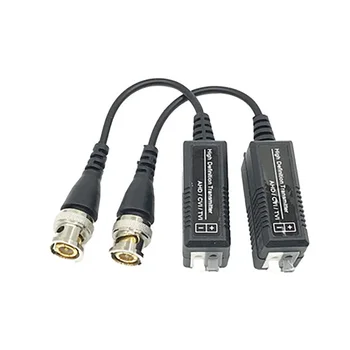 2 Pcs Analog cable transmitter AHD CVI TVI HD twisted pair transmitter BNC cable Cat5 CCTV Adapter
2 Pcs Analog cable transmitter AHD CVI TVI HD twisted pair transmitter BNC cable Cat5 CCTV Adapter