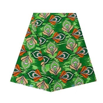 Green Wholesale 6 Yards African Wax Polyester Wax Fabric 100% Pure Polyester African Ankara Wax Fabric Prints for Party Dress
Green Wholesale 6 Yards African Wax Polyester Wax Fabric 100% Pure Polyester African Ankara Wax Fabric Prints for Party Dress