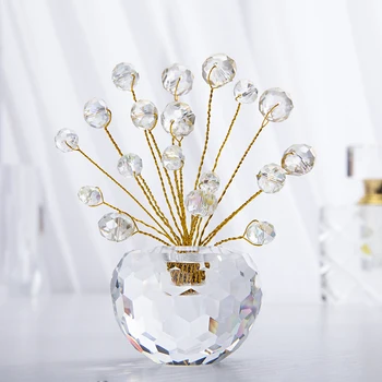 H&D Small Crystal Bonsai Fortune Money Tree Figurine With AB Beads Window Suncatcher Showpiece For Good Luck,Wealth Prosperity
H&D Small Crystal Bonsai Fortune Money Tree Figurine With AB Beads Window Suncatcher Showpiece For Good Luck,Wealth Prosperity