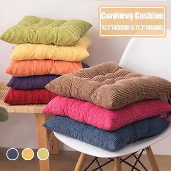 

Pillows For Chairs Floor Seat Cushion Thicken Tatami Dining Chair Cushions Solid Color Home Decorative Sitting Sofa Pillows 45cm