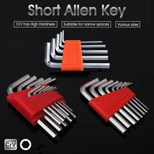 5/8/11Pcs Hex Key Hexagon Wrench Key-Wrench Metric British Short Ball Head L-Type Wrench 1/16"- 1/4" Inch & 1.5mm-6mm
5/8/11Pcs Hex Key Hexagon Wrench Key-Wrench Metric British Short Ball Head L-Type Wrench 1/16"- 1/4" Inch & 1.5mm-6mm