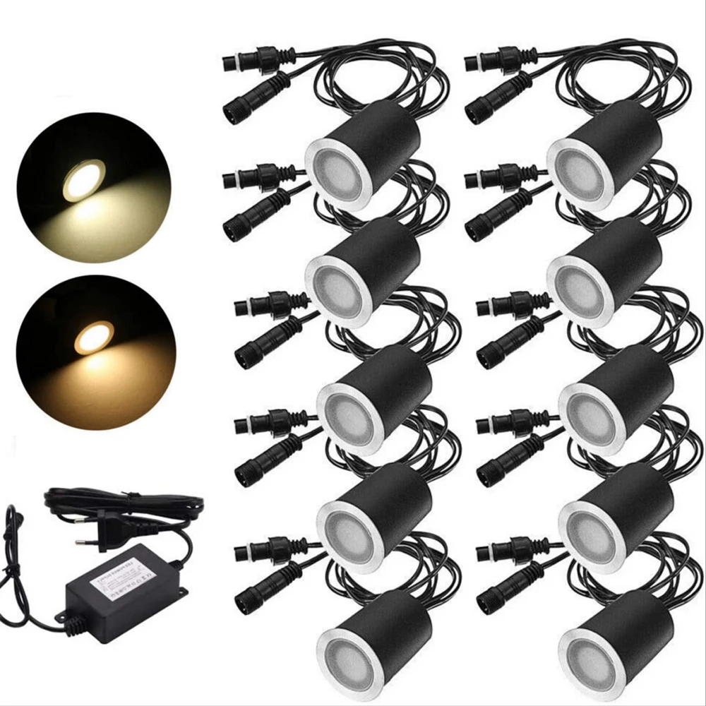 DC 12V LED Deck Light Underground Waterproof LED Floor Light Landscape 3000K 4000K for Garden Yard Path Stair Outdoor Decor
DC 12V LED Deck Light Underground Waterproof LED Floor Light Landscape 3000K 4000K for Garden Yard Path Stair Outdoor Decor