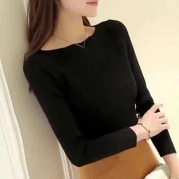 Women's Sweaters New Fashion Design Sexy Casual Sweaters Autumn Round Neck Long Sleeve Tops Blouse Jumper Sweaters
Women's Sweaters New Fashion Design Sexy Casual Sweaters Autumn Round Neck Long Sleeve Tops Blouse Jumper Sweaters