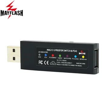 MayFlash MAGIC-S PRO Wireless Controller Adapter for Nintend Switch/for PS4/for PS3/for NEOGEO mini/for PS Classic for Logitech
MayFlash MAGIC-S PRO Wireless Controller Adapter for Nintend Switch/for PS4/for PS3/for NEOGEO mini/for PS Classic for Logitech