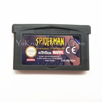 Spiderman Mysterio's Menace Video Game Cartridge Console Card for Nintendo GBA Series Consoles EU Sticker Version
Spiderman Mysterio's Menace Video Game Cartridge Console Card for Nintendo GBA Series Consoles EU Sticker Version