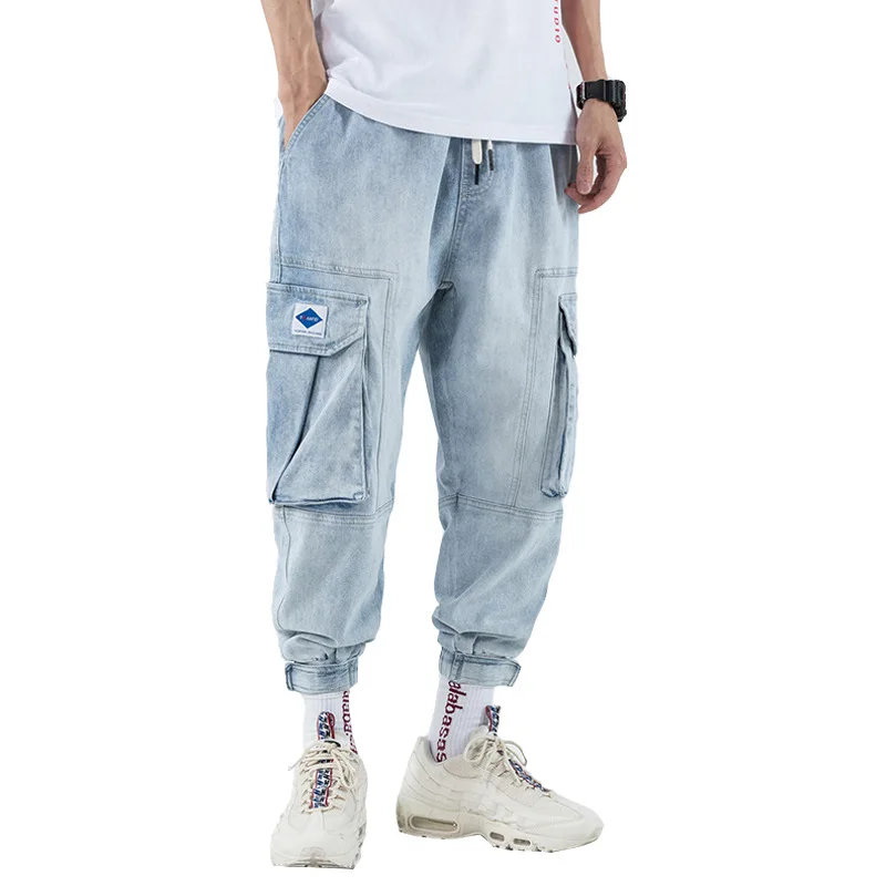 New Men's Fashion Jeans Casual Hip Hop Loose Denim Jeans Patchwork Pocket Trousers Harem Pants Denim Joggers For Male
New Men's Fashion Jeans Casual Hip Hop Loose Denim Jeans Patchwork Pocket Trousers Harem Pants Denim Joggers For Male