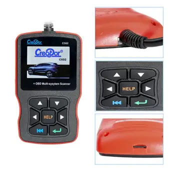 C502 For Benz OBD Multi-system Scanner Vehicle OBDII Scanner Code Reader Read Trouble Codes Car Diagnosis Scan Automotive Tool
C502 For Benz OBD Multi-system Scanner Vehicle OBDII Scanner Code Reader Read Trouble Codes Car Diagnosis Scan Automotive Tool