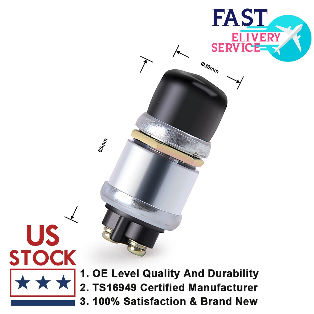 Carbole Brand 12V Universal Volt DC Heavy-Duty Momentary Push-Button Engine Starter Switch Diecast Aluminum & Plastic
Carbole Brand 12V Universal Volt DC Heavy-Duty Momentary Push-Button Engine Starter Switch Diecast Aluminum & Plastic