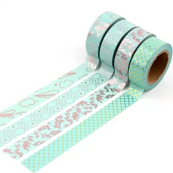 1PC New Arrival Colorful Foil Washi Tape Hand Tear Decorative DIY Paper Tape Single Sided Adheisve Craft Washi Tape 
1PC New Arrival Colorful Foil Washi Tape Hand Tear Decorative DIY Paper Tape Single Sided Adheisve Craft Washi Tape