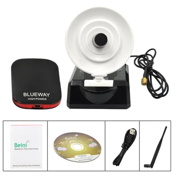 VONETS Ultra Speed 5dBi Antenna and 36dBi Radar Antenna Blueway N9800 High Power USB WiFi Adapter USB Decoder WEP Free Internet
VONETS Ultra Speed 5dBi Antenna and 36dBi Radar Antenna Blueway N9800 High Power USB WiFi Adapter USB Decoder WEP Free Internet