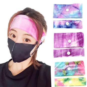 Western style With 2 Buttons Headband Facemask Holder Protect Ears Head Wrap Hair Bandana
Western style With 2 Buttons Headband Facemask Holder Protect Ears Head Wrap Hair Bandana