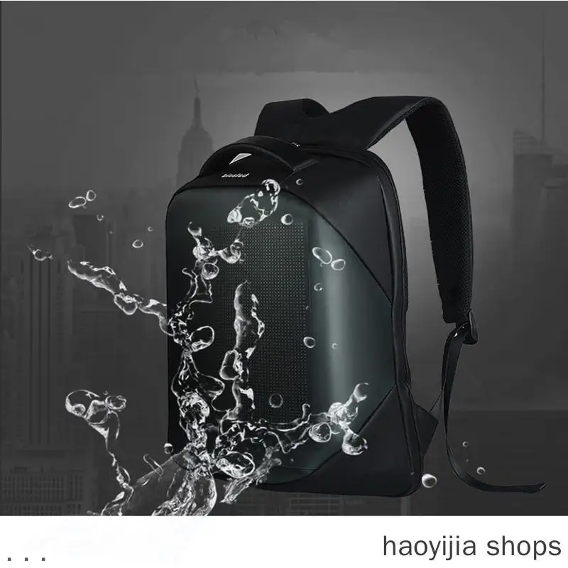 Brand new backpack with LED display waterproof outdoor walk, latest Wifi smart LED backpack outdoor advertising backpack LED
Brand new backpack with LED display waterproof outdoor walk, latest Wifi smart LED backpack outdoor advertising backpack LED