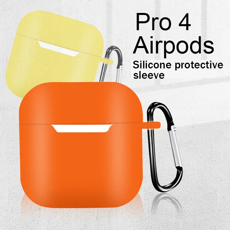 Suitable for airpods mini4 generation protective cover Apple new bluetooth headset 4 generation silicone protective soft shell
Suitable for airpods mini4 generation protective cover Apple new bluetooth headset 4 generation silicone protective soft shell