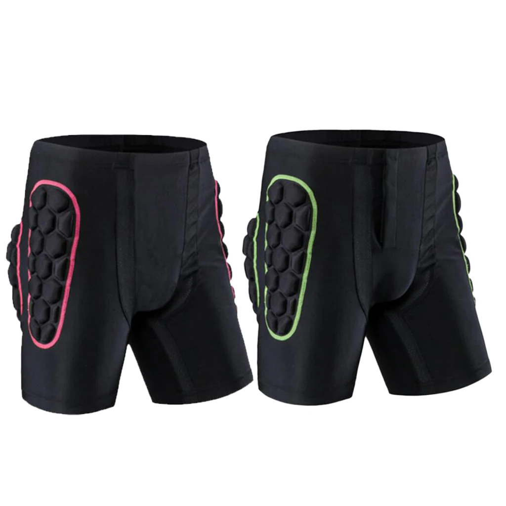 Skiing Snowboarding 3D Padded Shorts Hip Protective Pants Pad Protector Roller Skating Snow Boarding Guard | Спорт и развлечения