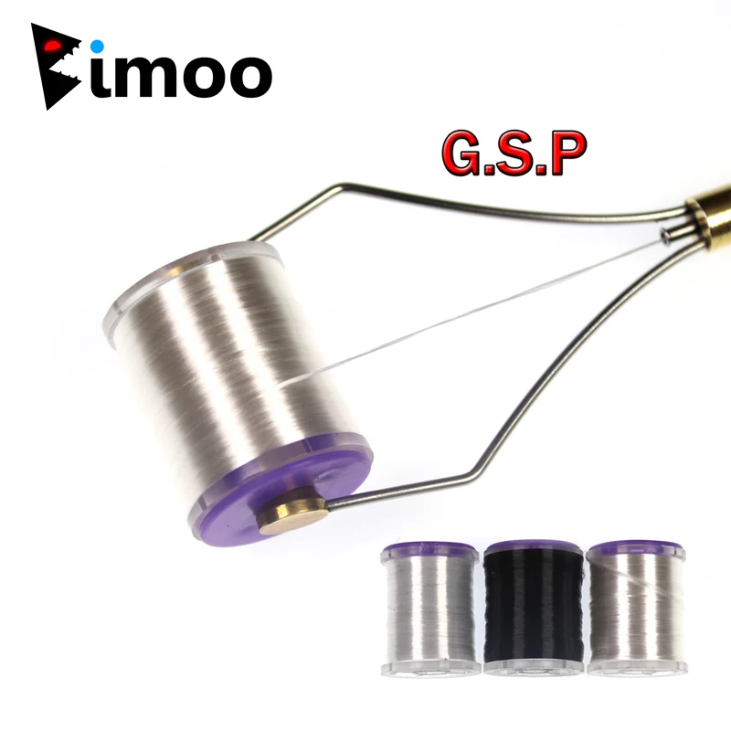 Bimoo 2PCS GSP Fly Tying Polyethylene Thread 75D 100 200D for Pike Jig Salmon Streamer Large Saltwater Fishing Flies Tying White
Bimoo 2PCS GSP Fly Tying Polyethylene Thread 75D 100 200D for Pike Jig Salmon Streamer Large Saltwater Fishing Flies Tying White