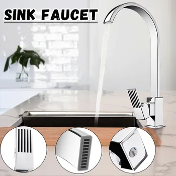 Kitchen Faucets Stainless Steel Kitchen Mixer Single Handle Bathroom Faucet Mixer Sink Tap Kitchen Faucet + Water Pipes
Kitchen Faucets Stainless Steel Kitchen Mixer Single Handle Bathroom Faucet Mixer Sink Tap Kitchen Faucet + Water Pipes
