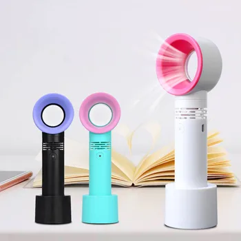 Portable Bladeless Mini Fan Handheld Cooler USB Rechargeable Handy Fan With 3 Fan Speed Level LED Indicator
Portable Bladeless Mini Fan Handheld Cooler USB Rechargeable Handy Fan With 3 Fan Speed Level LED Indicator