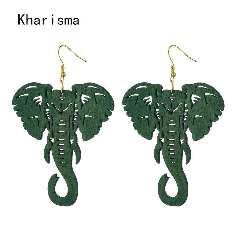 YULUCH Indian Earrings 2019 Ethnic Hollow Natural Wooden Elephant Pattern Long Dangle Earrings Fashion Jewelry For Women Party
YULUCH Indian Earrings 2019 Ethnic Hollow Natural Wooden Elephant Pattern Long Dangle Earrings Fashion Jewelry For Women Party