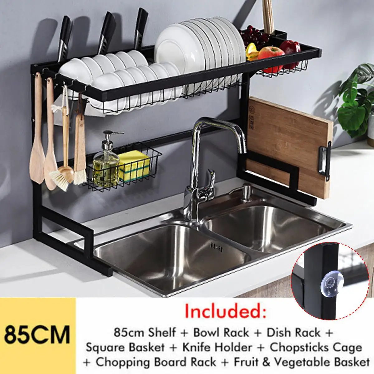 Over Sink Dish Drying Rack Kitchen Drainer Shelf for Dishes Bowl Stainless Steel Storage Counter Organizer Over Sink Space Saver
Over Sink Dish Drying Rack Kitchen Drainer Shelf for Dishes Bowl Stainless Steel Storage Counter Organizer Over Sink Space Saver