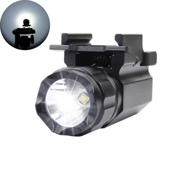 Tactical LED 2 Mode P10 Gun Light Military 320 Lumens Weapon Flashlight Airsoft Pistol Rifle Lamp Huntng Gun Accessories
Tactical LED 2 Mode P10 Gun Light Military 320 Lumens Weapon Flashlight Airsoft Pistol Rifle Lamp Huntng Gun Accessories