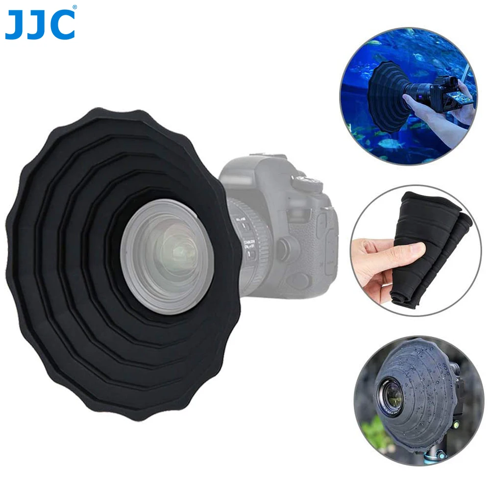 JJC Camera Silicone Lens Hood Foldable Reversible Lens Shade for Canon Nikon Sony Fuji DSLR SLR Anti-Reflective Lens Protector
JJC Camera Silicone Lens Hood Foldable Reversible Lens Shade for Canon Nikon Sony Fuji DSLR SLR Anti-Reflective Lens Protector