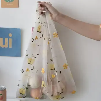 Multifunction Handy Shopping Bag Reusable Mesh Cloth Tote Embroidery Flower Pouch Recycle Storage Organizer
Multifunction Handy Shopping Bag Reusable Mesh Cloth Tote Embroidery Flower Pouch Recycle Storage Organizer