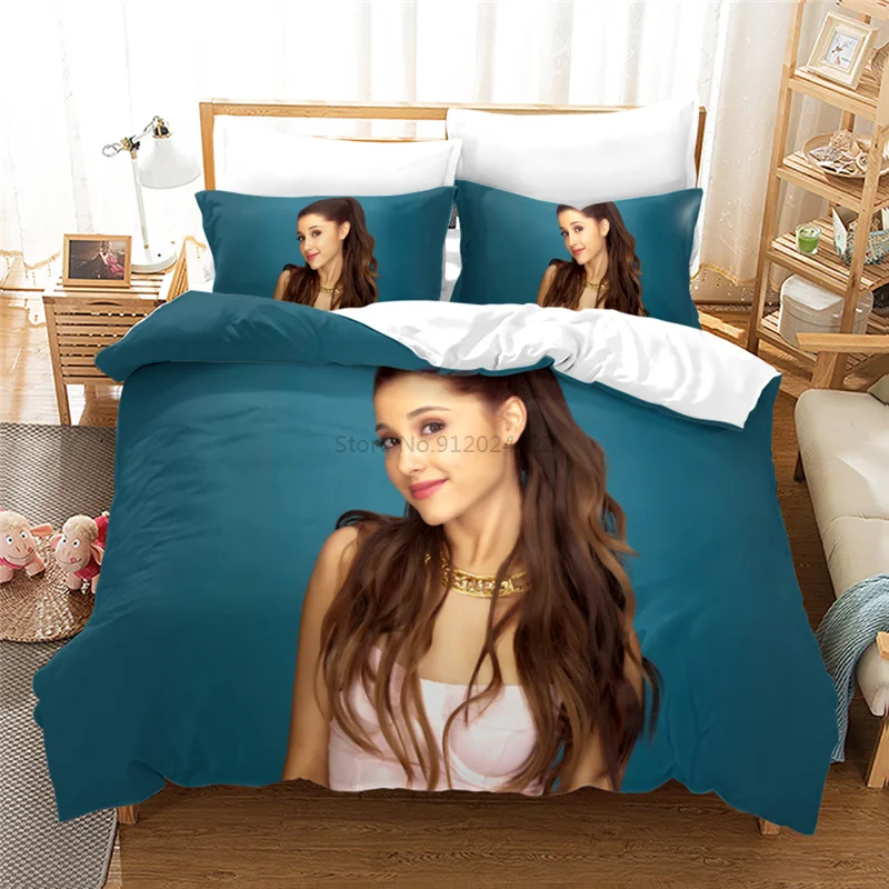Home Textile Ariana Grande Singler Printed 3d Bedding Set Bed Linen Bedclothes Duvet Cover Set Pillowcase 2/3pcs Queen King Size
Home Textile Ariana Grande Singler Printed 3d Bedding Set Bed Linen Bedclothes Duvet Cover Set Pillowcase 2/3pcs Queen King Size