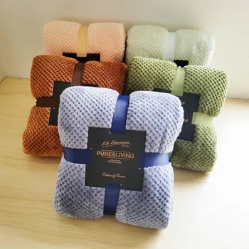 Pure Color Pineapple Mesh Blanket Coral Fleece Condition Small Bedding Air Throw Blankets Blanket Mesh Blanket
Pure Color Pineapple Mesh Blanket Coral Fleece Condition Small Bedding Air Throw Blankets Blanket Mesh Blanket