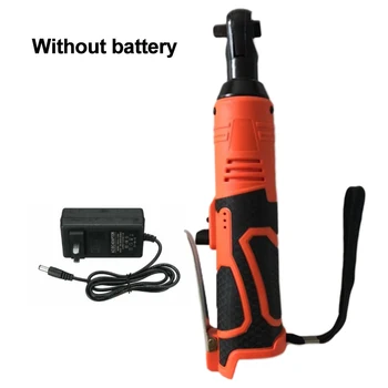 18V60N.m Torque 3/8 90°Angle Cordless Electric Ratchet Wrench W/ Charger230rpm
18V60N.m Torque 3/8 90°Angle Cordless Electric Ratchet Wrench W/ Charger230rpm