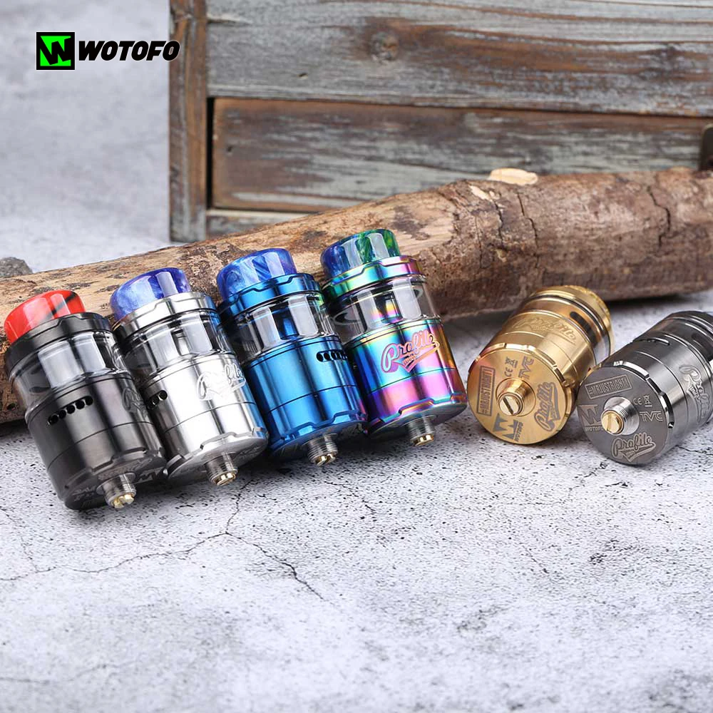 Original Wotofo Profile Unity RTA 25mm tank Atomizer 0.13ohm Mesh coil RDTA fit 510 thread mech mod vape tank vaporizador tank
Original Wotofo Profile Unity RTA 25mm tank Atomizer 0.13ohm Mesh coil RDTA fit 510 thread mech mod vape tank vaporizador tank