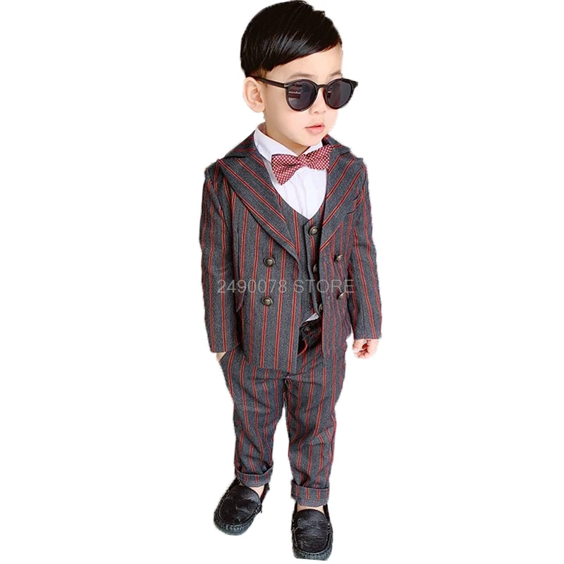 Flower Boys Wedding Suit School Kids Formal Tuxedo Jacket Vest pants 3Pcs Children Performance Host Dance Party Dress Costume
Flower Boys Wedding Suit School Kids Formal Tuxedo Jacket Vest pants 3Pcs Children Performance Host Dance Party Dress Costume