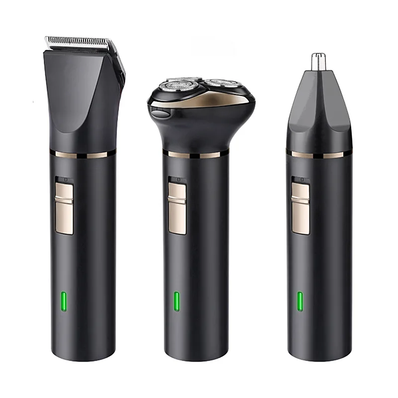 3 In 1 Electric Shaver 3 blades Men's Razor Beard Nose Ear Hair Trimmer Razor Men's Rechargeable Bald Head Clipper Facial Brush
3 In 1 Electric Shaver 3 blades Men's Razor Beard Nose Ear Hair Trimmer Razor Men's Rechargeable Bald Head Clipper Facial Brush