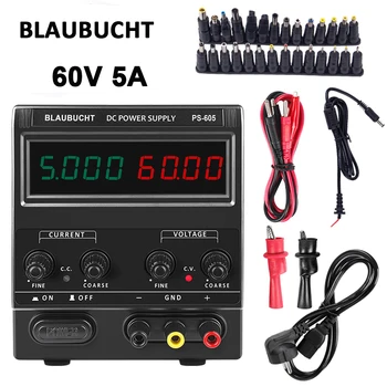 BLAUBUCHT 60V 5A Switching Lab Regulated DC Laboratory Power Supply Adjustable 0-60V Voltage Regulator Stabilizer Bench Source
BLAUBUCHT 60V 5A Switching Lab Regulated DC Laboratory Power Supply Adjustable 0-60V Voltage Regulator Stabilizer Bench Source