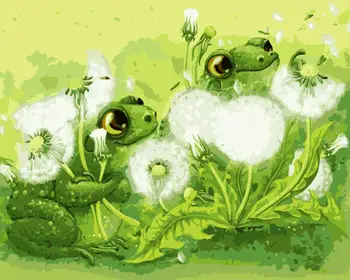 Dropshipping 50x65cm Painting By Numbers DIY Frog dandelion Animal Wall Art Picture Acrylic Painting For Wedding Decoration
Dropshipping 50x65cm Painting By Numbers DIY Frog dandelion Animal Wall Art Picture Acrylic Painting For Wedding Decoration