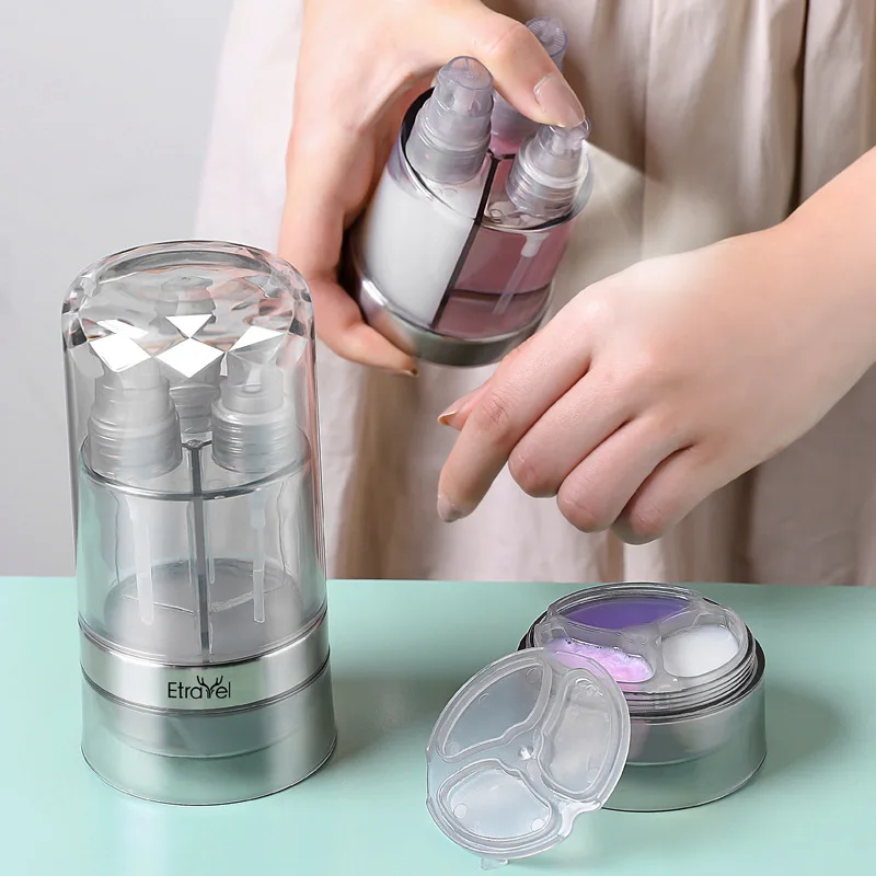 Cosmetics Bottled Six-In-One Transparent Spray Travel Empty Small Bottle Facial Cleanser Skin Care Products Portable Beauty Tool
Cosmetics Bottled Six-In-One Transparent Spray Travel Empty Small Bottle Facial Cleanser Skin Care Products Portable Beauty Tool