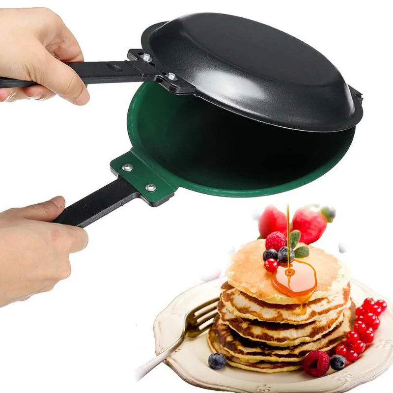7.5Inch Flip Double Side Frying Pan Non Stick Round for Cakes Pancake Toast Egg Breakfast Making Hand Frying Pan Kitchen Supply
7.5Inch Flip Double Side Frying Pan Non Stick Round for Cakes Pancake Toast Egg Breakfast Making Hand Frying Pan Kitchen Supply