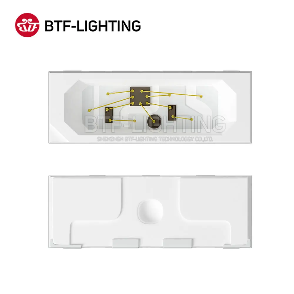 BTF6805RGB SIDE-G (similar with WS2812B) 1000pcs 3512 SMD Pixels LED Chip 0.1W/PCS Individually Addressable Full Color DC 5V
BTF6805RGB SIDE-G (similar with WS2812B) 1000pcs 3512 SMD Pixels LED Chip 0.1W/PCS Individually Addressable Full Color DC 5V