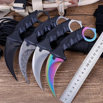 Hunting Knife CS GO Tactical Claw Neck Knife Camp Combat Outdoor Self Defense Offensive Hunting Survival Tool Fight
Hunting Knife CS GO Tactical Claw Neck Knife Camp Combat Outdoor Self Defense Offensive Hunting Survival Tool Fight