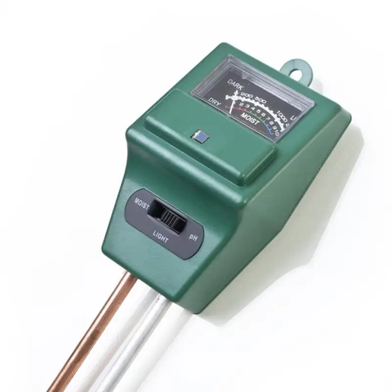 3 in 1 Plant Flowers Soil PH Meter Tester Moisture Sunlight Soil Digital Analyzers Tester For Garden Hydroponics Agriculture new
3 in 1 Plant Flowers Soil PH Meter Tester Moisture Sunlight Soil Digital Analyzers Tester For Garden Hydroponics Agriculture new
