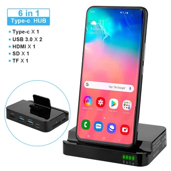 Type-C To HDMI Dock Power Adapter for Huawei P30 P20 Pro USB Type-C HUB Docking Smartphones Station for Samsung S10 S9
Type-C To HDMI Dock Power Adapter for Huawei P30 P20 Pro USB Type-C HUB Docking Smartphones Station for Samsung S10 S9