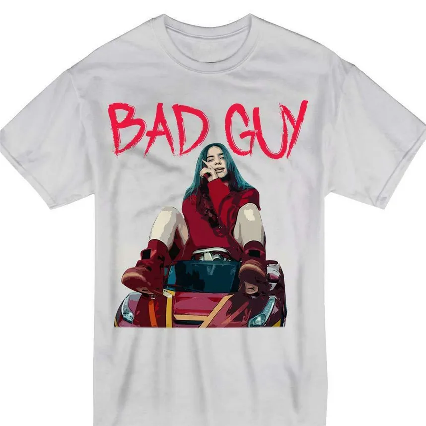 Billie Eilish Bad Guy White T-Shirt When We All Fall Asleep Where Do We Go S-5XL For Youth Middle-age The Elder
Billie Eilish Bad Guy White T-Shirt When We All Fall Asleep Where Do We Go S-5XL For Youth Middle-age The Elder