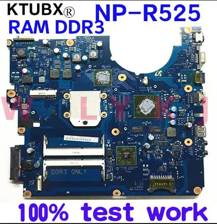 Оригинальная материнская плата для Samsung R525 Φ GPU HD7400M RAM DDR3 подарок ЦП 100% работает |